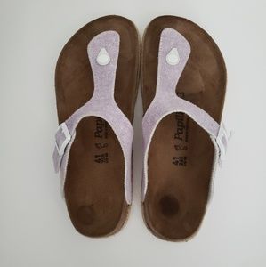 Birkenstock Papillio Pink Tong Sandal US Size 10